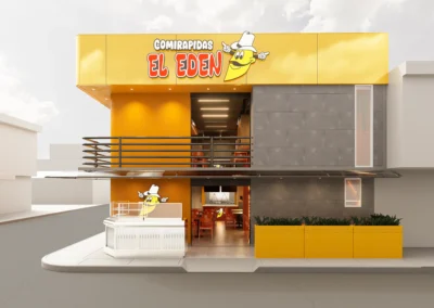 Comirápidas el Eden render fachada el eden (4)