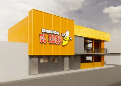 Comirápidas el Eden render fachada el eden (6)