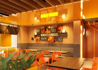 Comirápidas el Eden render zona comercial