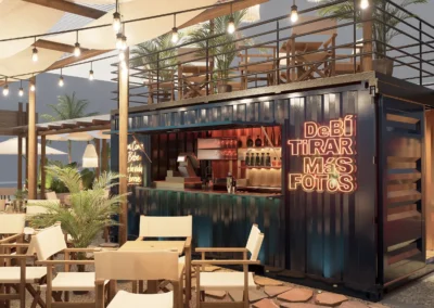 la bahia cocktail club villavicencio container bar