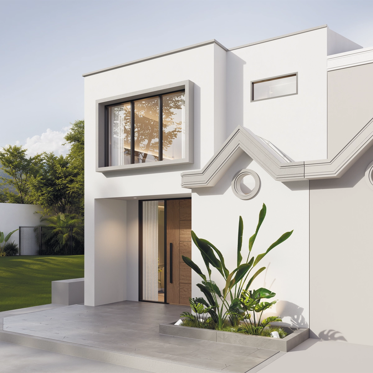 diseño fachada casa